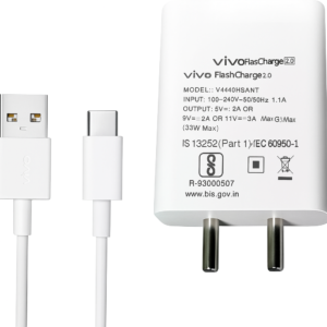vivo 44 W Quick Charge 4 A Wall Charger